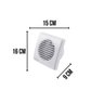Exaustor para Banheiro Micro Ventilador Ventisol 100m 127v/220v Cor Branco - 5