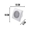 Ver imagem 5 de Exaustor para Banheiro Micro Ventilador Ventisol 100m 127v/220v Cor Branco