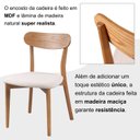 Ver imagem 7 de Conjunto Sala de Jantar Mesa 160x80cm Tampo Mdf Laqueado com Vidro Laqueado 6 Cadeiras Ceci Yescasa
