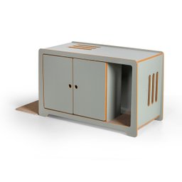 Banheiro Max para Gatos - com Bandeja A 70cm x C 114cm x P 55cm - 5
