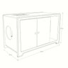 Banheiro Max para Gatos - com Bandeja A 70cm x C 114cm x P 55cm - 9