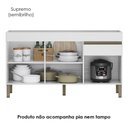 Ver imagem 5 de Balcao para Pia 3 Portas 1 Gaveta 150 Cm Line Supremo Ktp