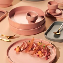 Conjunto 4 Pratos Rasos 26 Cm Empilháveis Elo Tutti Frutti - 4