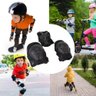 Kit de Proteção Infantil Cotoveleira Protetor Pulso Radical Acessórios Skate Patins: Vermel - 2