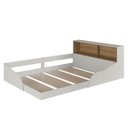 Ver imagem 2 de Cama Casal Montessoriana 146cm com Led e Cantos Arredondados Cor:arenas com Mel