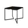 Mesa Jantar Industrial Quadrada 90cm Base V Ferro - 1
