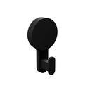 Ver imagem 1 de Gancho com Adesivo Preto Fosco 6,5 X 3,7 X 11,7 Cm - Astra