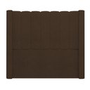 Ver imagem 6 de Cabeceira Casal Queen Cama Box 160cm Claire I02 Bouclê Marrom - Mpozenato