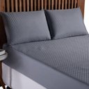 Ver imagem 4 de Protetor de Colção Queen Capa Impermeável 6 Cores Matelado Ultrassonico:cinza