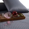 Protetor de Colção Queen Capa Impermeável 6 Cores Matelado Ultrassonico:cinza - 6
