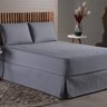 Protetor de Colção Queen Capa Impermeável 6 Cores Matelado Ultrassonico:cinza - 5