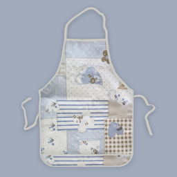 6 Avental de Cozinha Estampado Fácil de Limpar impermeável - 2