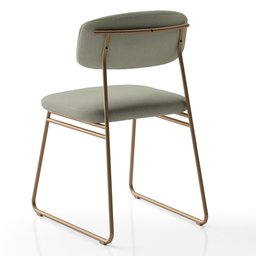 Cadeira Sala de Jantar Encosto e Assentos Estofados Corino Linha Jaraguá - 2