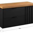 Ver imagem 4 de Gabinete de Banheiro Com Cuba 100% MDF MONTADO Bianca 90cm