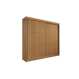 Guarda Roupa Casal 2 Portas 6 Gavetas Cancun Branco - D'doro - 4