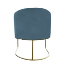 Ver imagem 5 de Kit 03 Poltronas Paola Sued Azul Tiffany - D'Classe Decor