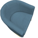 Ver imagem 3 de Kit 03 Poltronas Paola Sued Azul Tiffany - D'Classe Decor