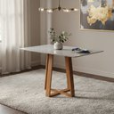 Ver imagem 2 de Mesa para Sala de Jantar 120 cm Isis Marrom/Mel