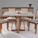 Ver imagem 2 de Mesa para Sala de Jantar 120 Cm Isis