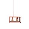 PENDENTE INFINITY CUBO B/2 COBRE Enerlux - 1