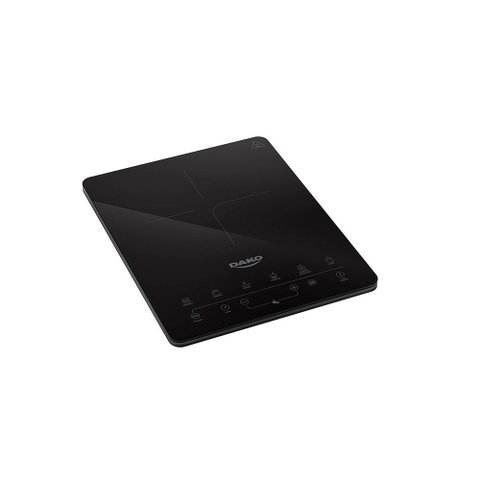 Cooktop de Indução Dako 1 Zona 1500W 220V Tomada 10A Portátil com Painel Touch