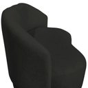 Ver imagem 6 de Namoradeira Decorativa Beatriz Orgânica Veludo Preto