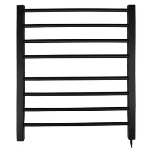 Toalheiro Térmico Bivolt Grande Preto Lado Direito Aiello