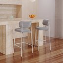 Ver imagem 3 de Banqueta Alloa Fixa com 4 Pés 50 X 44,7 X 163,5cm com 1 Unidade