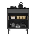 Ver imagem 2 de Balcão de Cozinha para Cooktop 70cm 1 Porta 1 Gaveta Milano Multimóveis Mp2386 Cinza