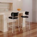 Ver imagem 3 de Banqueta Alloa Fixa com 4 Pés 50 X 44,7 X 163,5cm com 1 Unidade