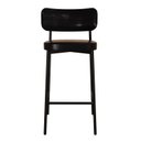 Ver imagem 1 de Banqueta Alloa Fixa com 4 Pés 50 x 44,7 x 163,5cm com 1 Unidade Preto/Epoxi