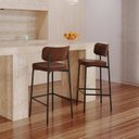 Ver imagem 3 de Banqueta Alloa Fixa com 4 Pés 50 X 44,7 X 163,5cm com 1 Unidade