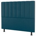 Ver imagem 7 de Kit Cabeceira e Baú Cama Box Casal Cora 140cm Suede Turquesa - Desk Design