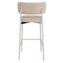 Ver imagem 2 de Banqueta Alloa Fixa com 4 Pés 50 x 44,7 x 163,5cm com 1 Unidade Bege/Areia/Café/Branco Epoxi