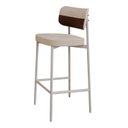 Ver imagem 6 de Banqueta Alloa Fixa com 4 Pés 50 x 44,7 x 163,5cm com 1 Unidade Bege/Areia/Whisky/Branco Epoxi