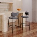 Ver imagem 3 de Banqueta Alloa Fixa com 4 Pés 50 X 44,7 X 163,5cm com 1 Unidade