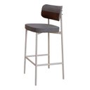 Ver imagem 6 de Banqueta Alloa Fixa com 4 Pés 50 x 44,7 x 163,5cm com 1 Unidade Cinza/Whisky/Branco Epoxi