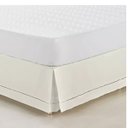 Ver imagem 1 de Saia Box Cama Queen Size Algodão Percal 200 Fios Ponto Palito:palha