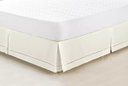 Ver imagem 3 de Saia Box Cama Queen Size Algodão Percal 200 Fios Ponto Palito:palha