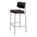Ver imagem 6 de Banqueta Alloa Fixa com 4 Pés 50 x 44,7 x 163,5cm com 1 Unidade Preto/Branco Epoxi