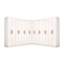 Ver imagem 2 de Closet Casal Duplo Rubi Premium 16 Portas 8 Gavetas