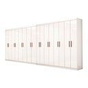 Ver imagem 3 de Closet Casal Duplo Rubi Premium 16 Portas 8 Gavetas
