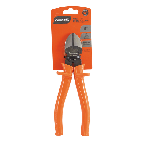 Alicate de Corte Diagonal Profissional 6" 1000v Famastil