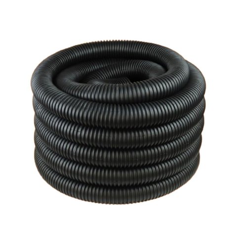 Tubo Duto Corrugado Pead 3/4 Preto Pvc Rolo 25 Mts Tucano