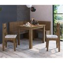 Ver imagem 1 de Conjunto Canto Alemão com Mesa e 2 Cadeiras
