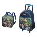 Ver imagem 1 de Kit Mochila Rodinha Lancheira Escolar Infantil Menino Naruto Time Pacific