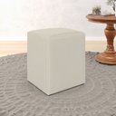 Ver imagem 1 de Puff Izar / Couro Artificial Bege