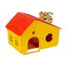 Casinha para Hamster 6 Unidades Amarela Pet Roe Jel Plast - 2