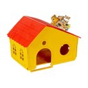 Ver imagem 2 de Casinha para Hamster 6 Unidades Amarela Pet Roe Jel Plast