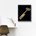 Ver imagem 2 de Quadro Arquétipo Chave do Sucesso 45x34cm - com Vidro:madeira Branca